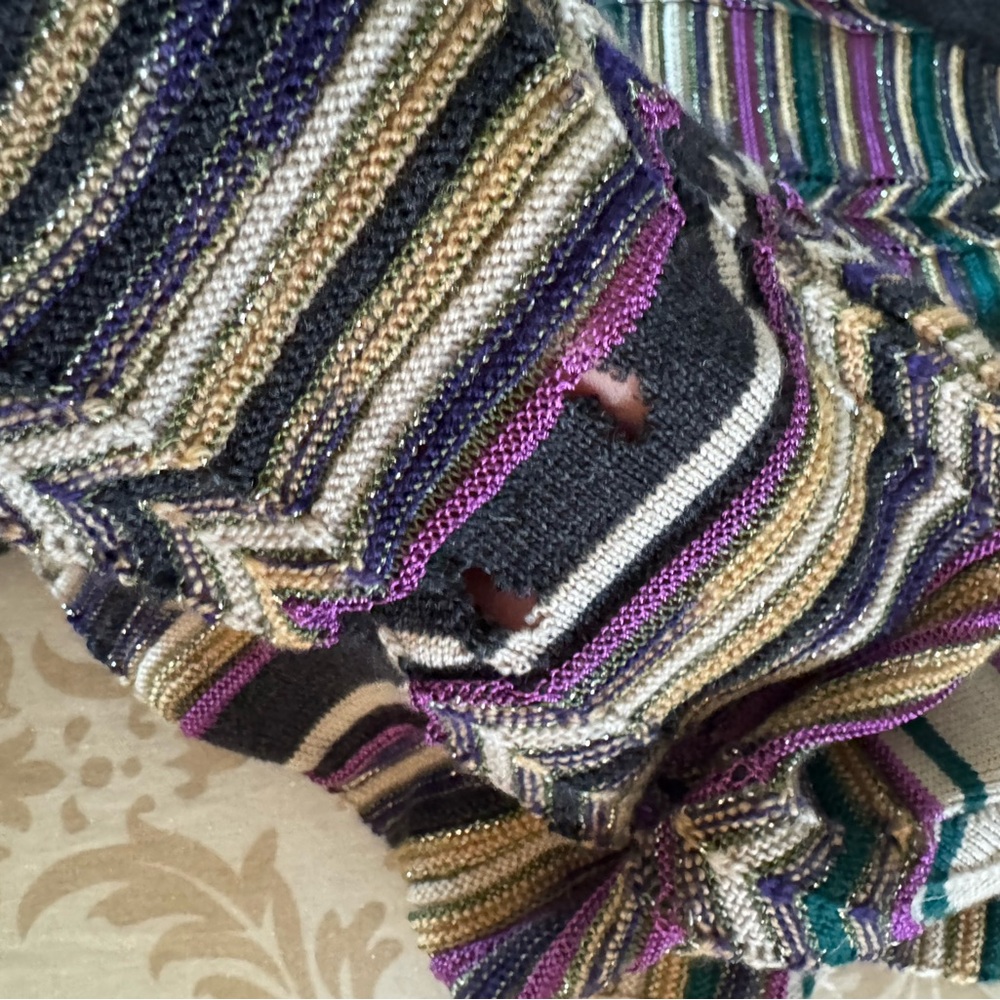 MISSONI Dress Vintage Made in Italy Sz 2 - Picture 6 of 14